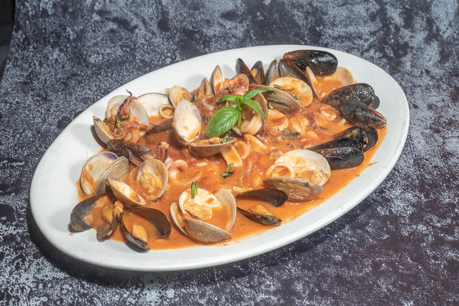 Seafood pasta